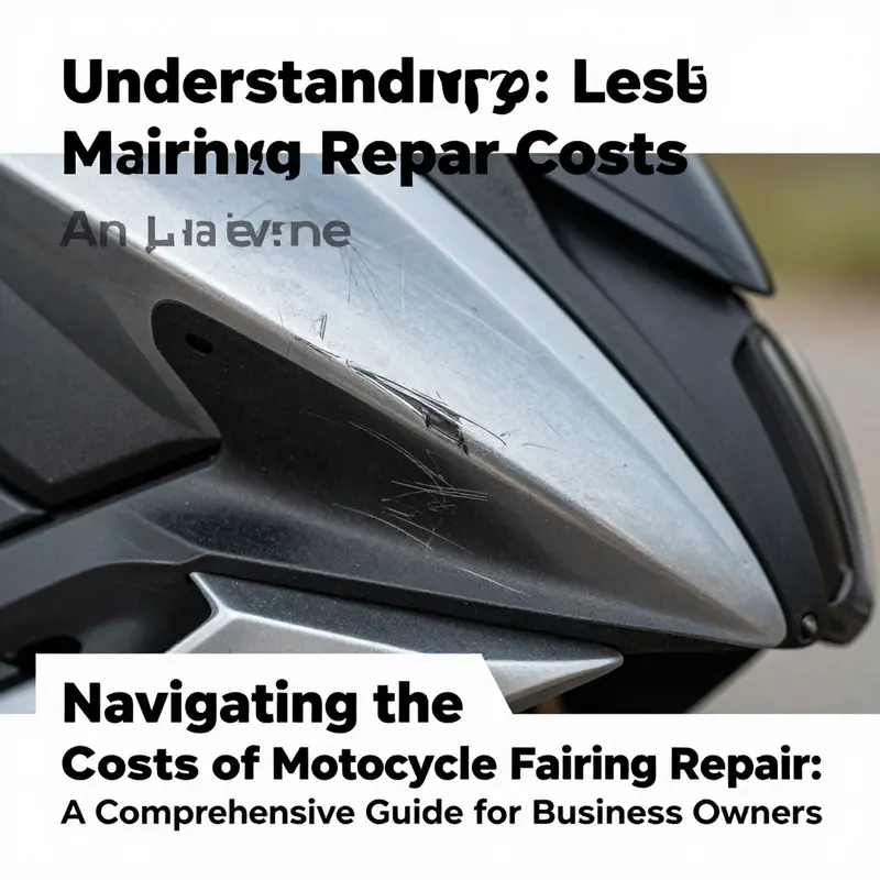 Different damages on motorcycle fairings highlight the importance of understanding repair costs.