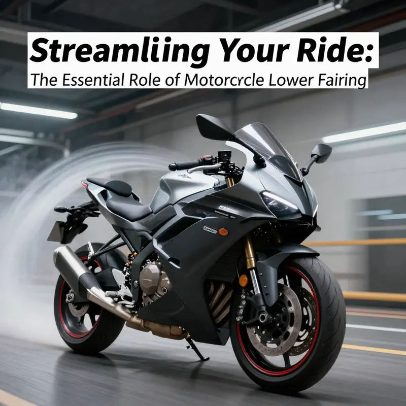 Wind tunnel testing illustrates how lower fairings enhance motorcycle aerodynamics.