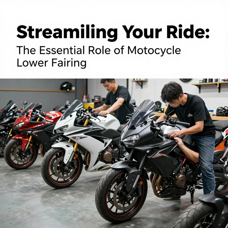 Wind tunnel testing illustrates how lower fairings enhance motorcycle aerodynamics.