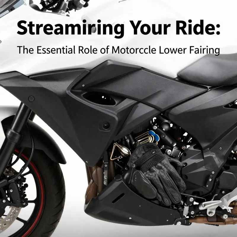 Wind tunnel testing illustrates how lower fairings enhance motorcycle aerodynamics.