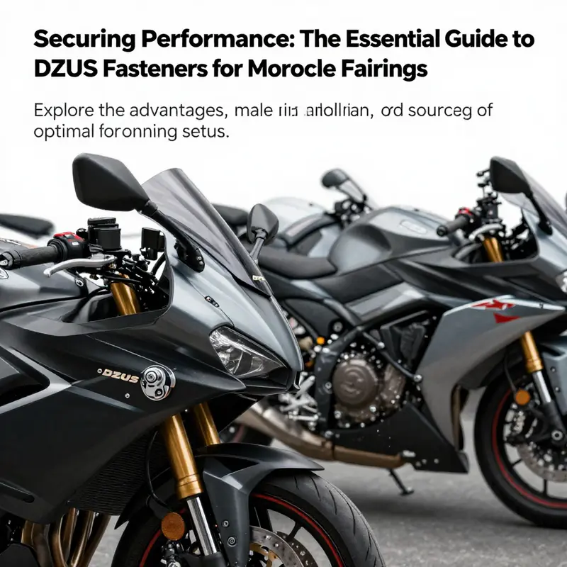 Variety of motorcycles showcasing fairings with DZUS fasteners, highlighting their aesthetic and functional benefits.