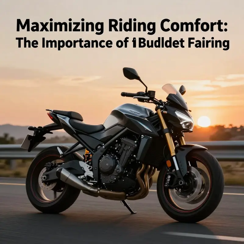 A motorcycle with a bullet fairing navigating a picturesque highway, illustrating aerodynamic advantages.