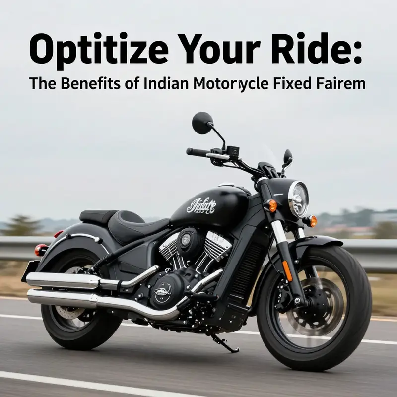 A close-up of the aerodynamic features of an Indian Motorcycle fixed fairing.