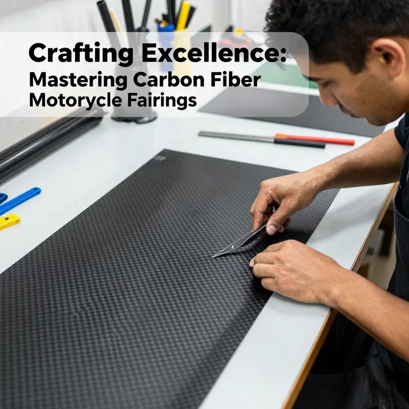 Advanced CAD software and mold preparation are essential for precise carbon fiber fairing design.