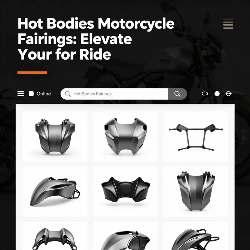 The latest trends in motorcycle fairings focus on lightweight materials and aerodynamic designs.