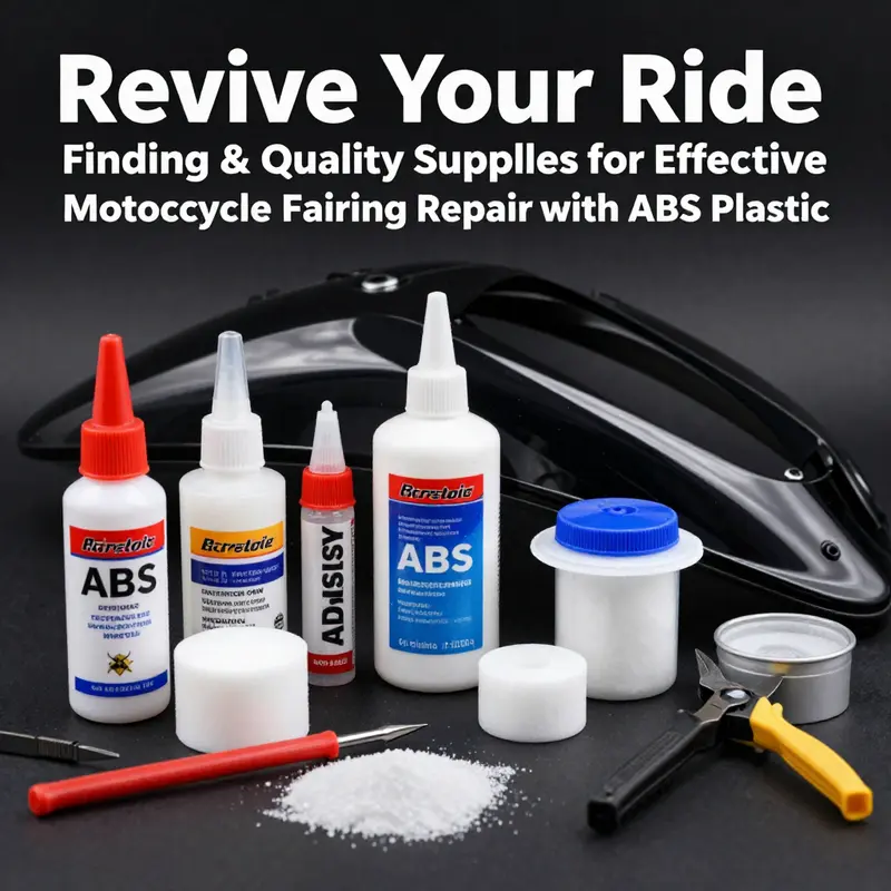 Key benefits of using ABS plastic for motorcycle fairing repairs.