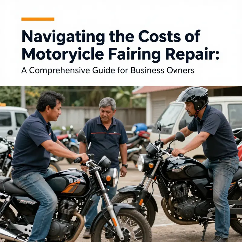 Different damages on motorcycle fairings highlight the importance of understanding repair costs.