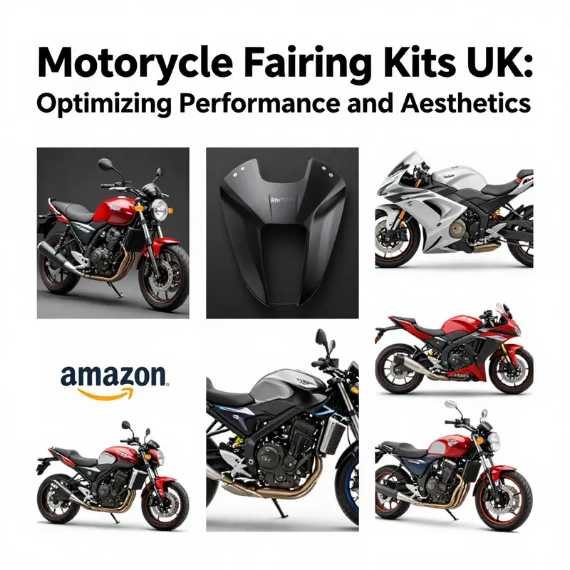 Comparison of complete and half fairing kits highlighting design differences.