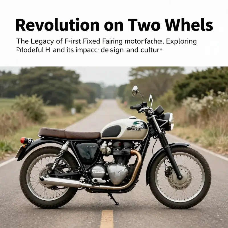 A scenic view of the Triumph Model H motorcycle surrounded by nature, representing its historical significance.