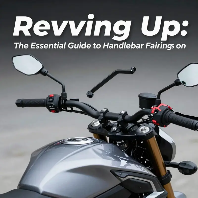 Aerodynamic fairings enhance motorcycle performance and stability.