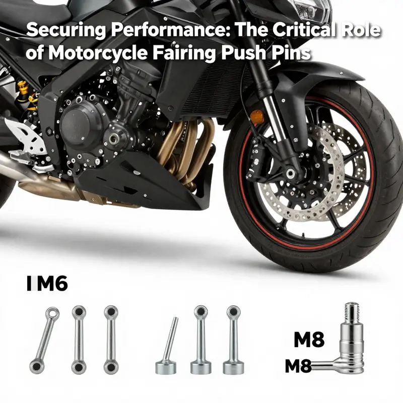 The essential role of motorcycle fairing push pins in maintaining bike integrity.