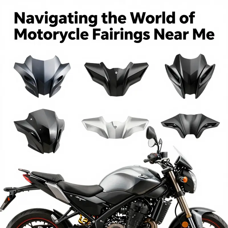 Diverse resources for sourcing motorcycle fairings in your vicinity.