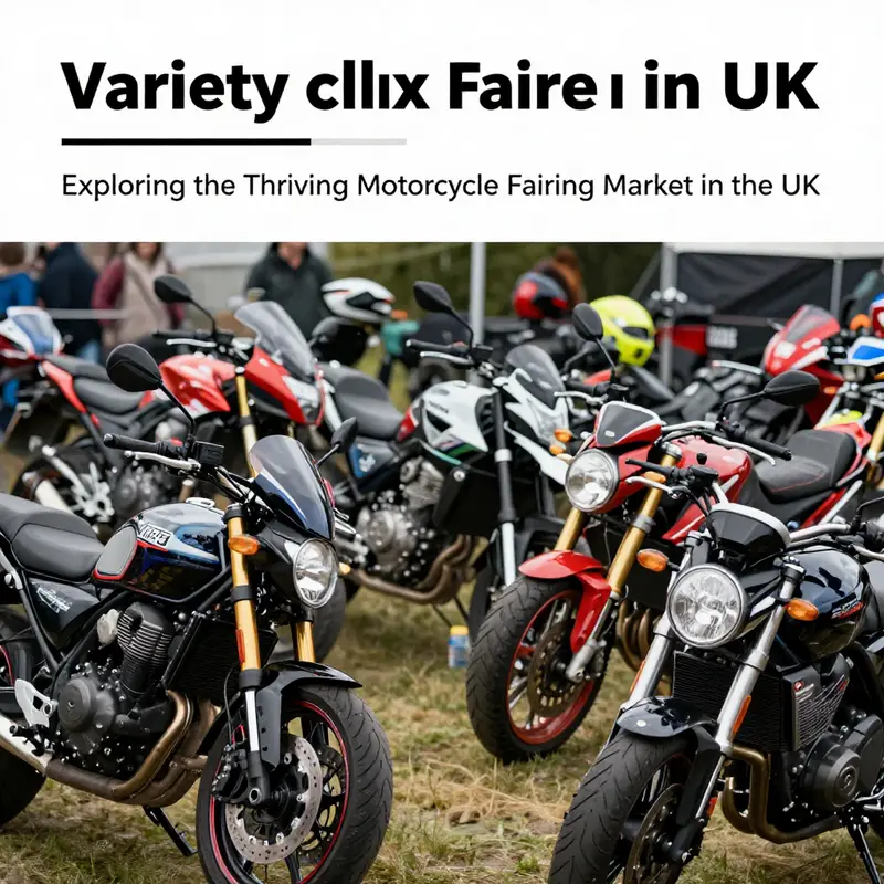 A diverse array of motorcycle fairings showcasing a range of performance styles and designs.