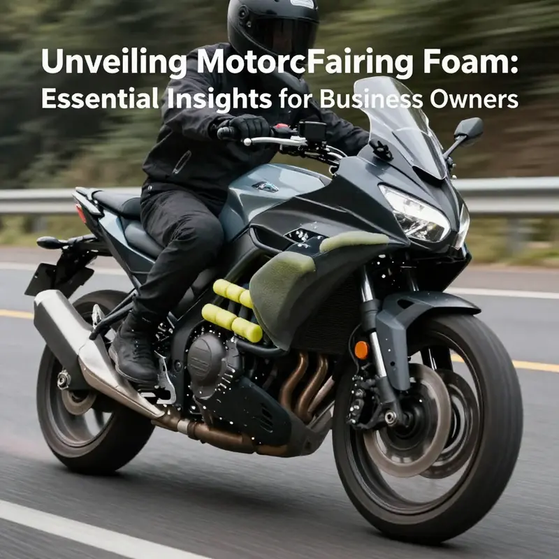 An overview of various motorcycle fairing foam types and their applications.