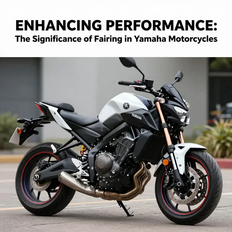 The advanced design of Yamaha motorcycle fairings showcases their functionality and aesthetic appeal.