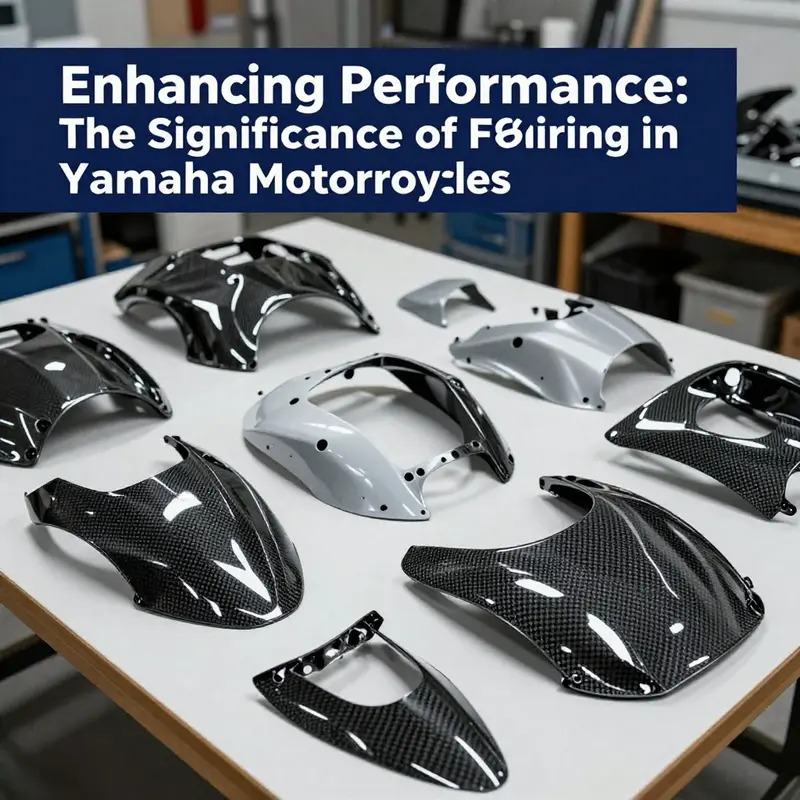 The advanced design of Yamaha motorcycle fairings showcases their functionality and aesthetic appeal.