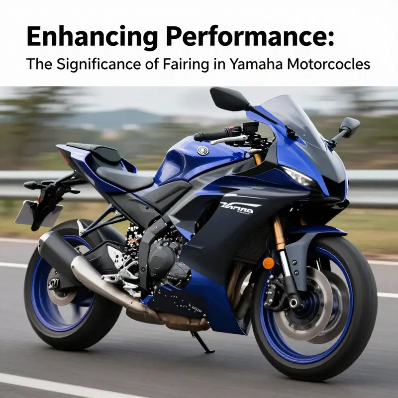 The advanced design of Yamaha motorcycle fairings showcases their functionality and aesthetic appeal.