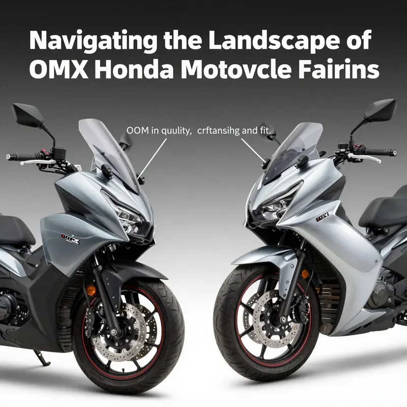 High-quality OEM Honda fairings exemplifying precision engineering and materials.