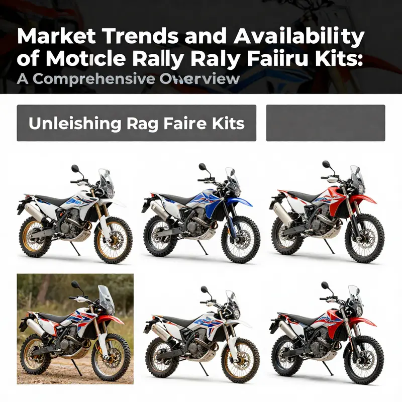 A motorcycle rally fairing kit enhances design and functionality, essential for adventure riding.