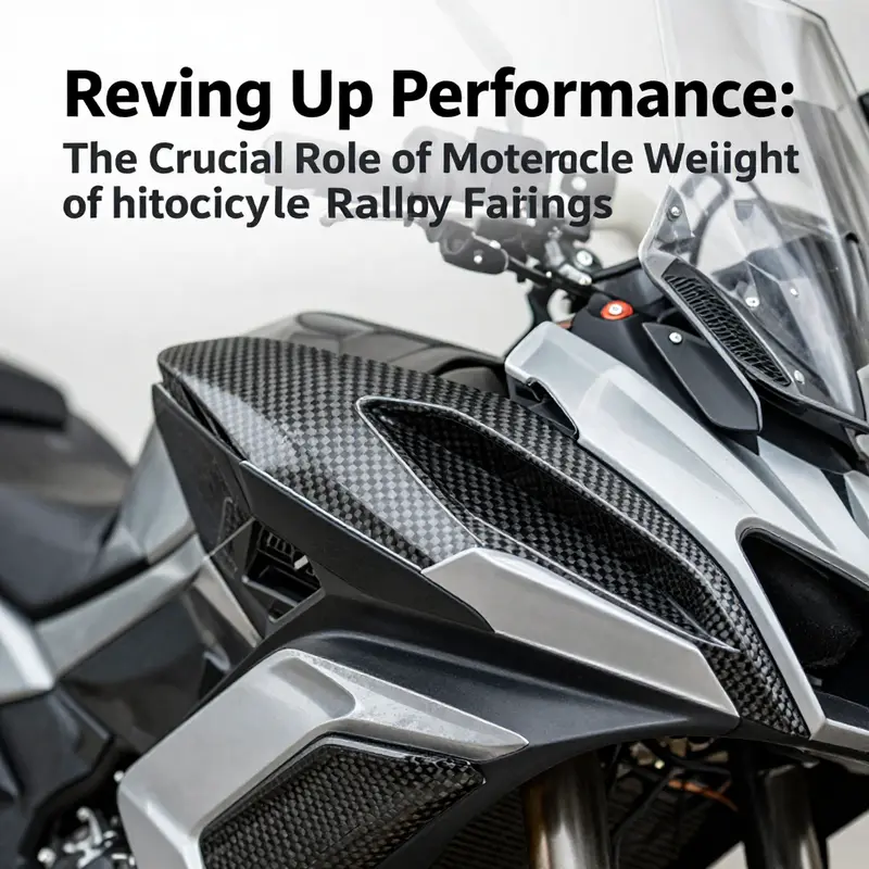 Aerodynamic design of a motorcycle rally fairing enhances performance on challenging terrains.