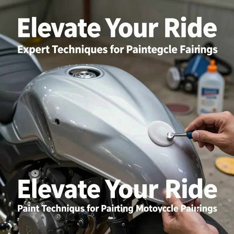 Essential tools and steps for properly preparing motorcycle fairings for painting.