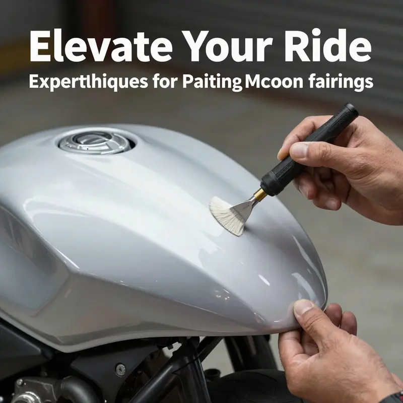 Essential tools and steps for properly preparing motorcycle fairings for painting.