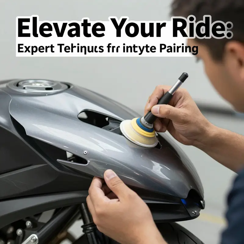 Essential tools and steps for properly preparing motorcycle fairings for painting.