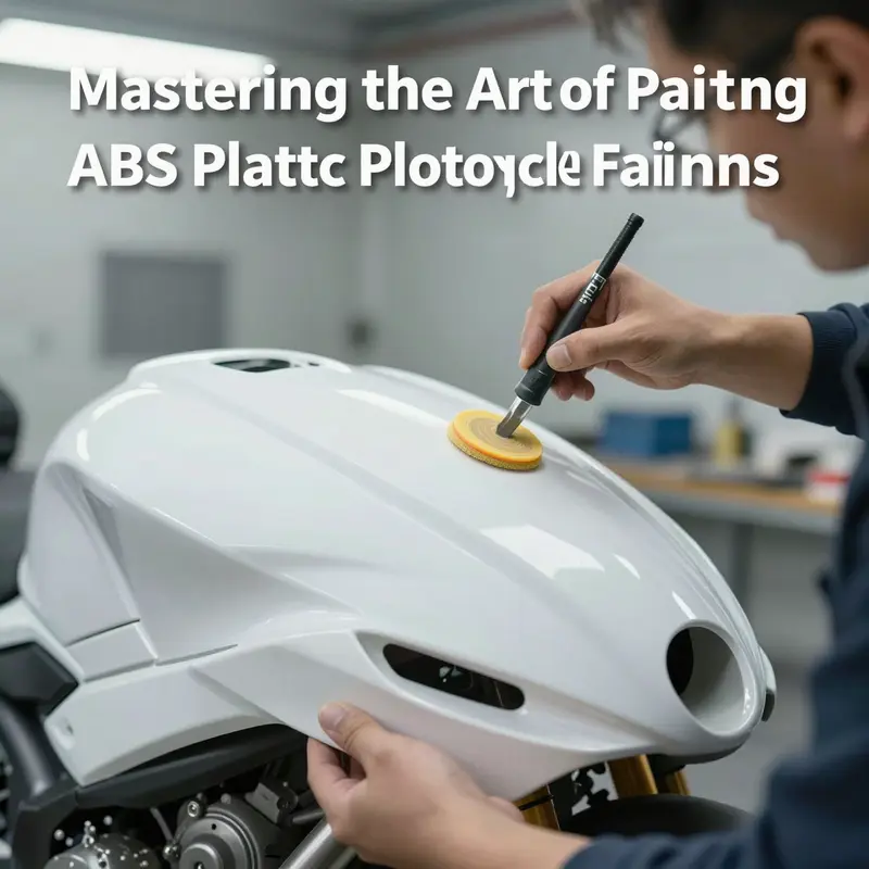 Careful surface preparation improves paint adhesion on ABS plastic.