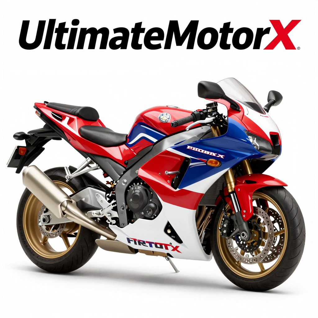 Honda Fireblade 1998 motorcycle banner