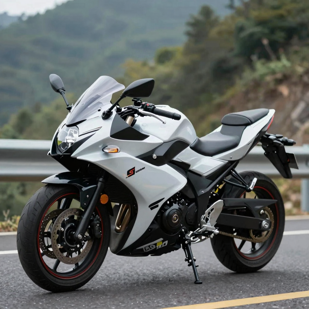Suzuki GSX750F with premium fairings