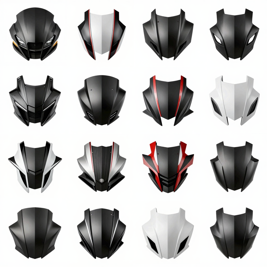 Various Motorcycle Fairing Designs for Yamaha Stratoliner
