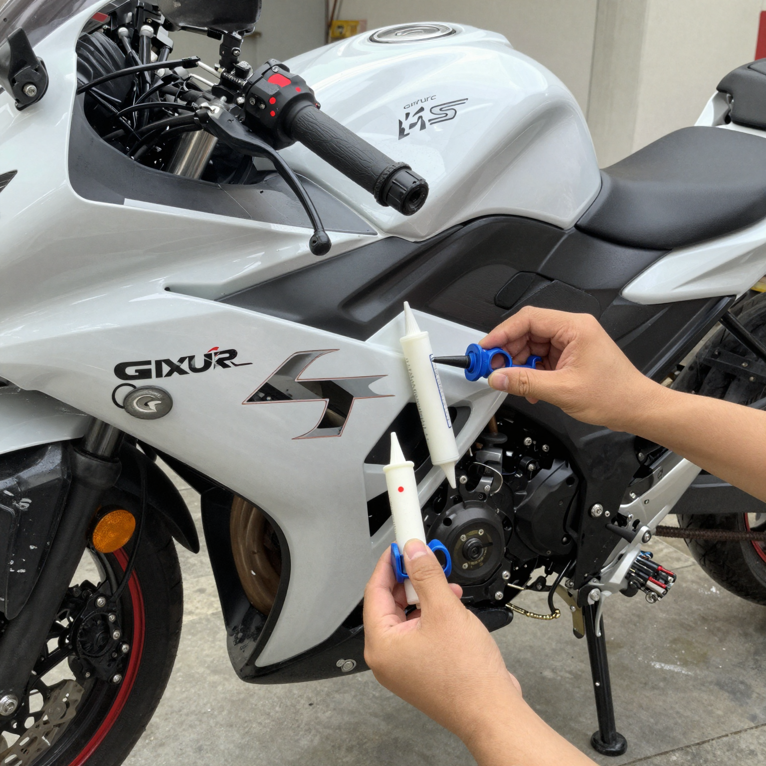 Suzuki Gixxer SF Fairing Installation
