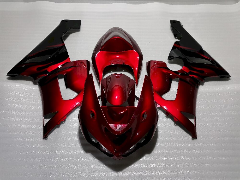 Fairings Plastics Kit For Kawasaki ZX-6R(2005-2006) FM-7714