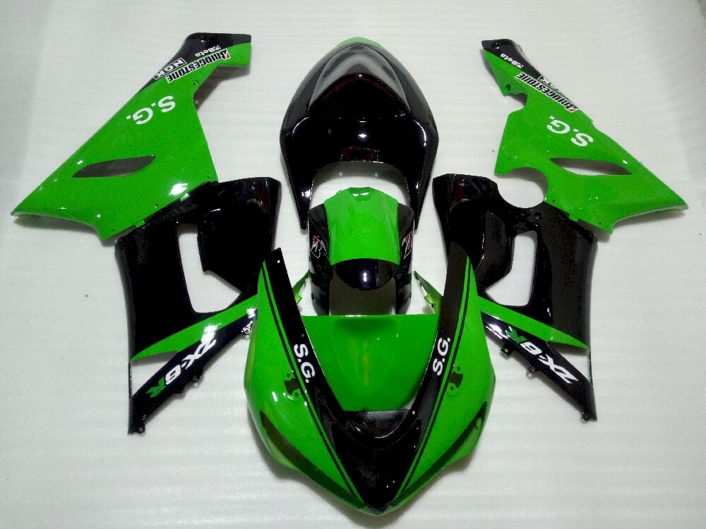 Fairings Plastics Kit For Kawasaki ZX-6R(2005-2006) FM-7716