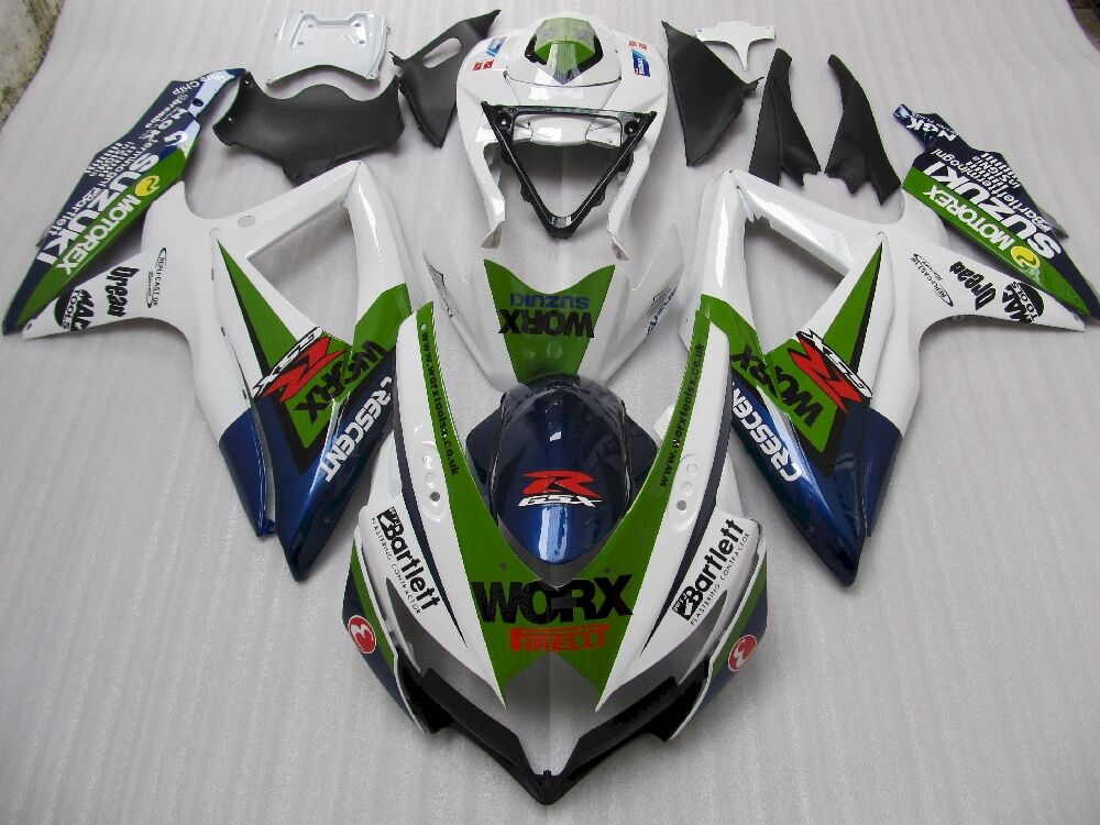Fairings Plastics Kit For Suzuki GSXR600-750 GSXR600 2008-2010 / GSXR750 2008-2010FM8921 FM-8921