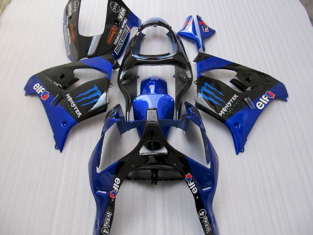 Fairings Plastics Kit For Kawasaki ZX-9R(2000-2001) FM-8153