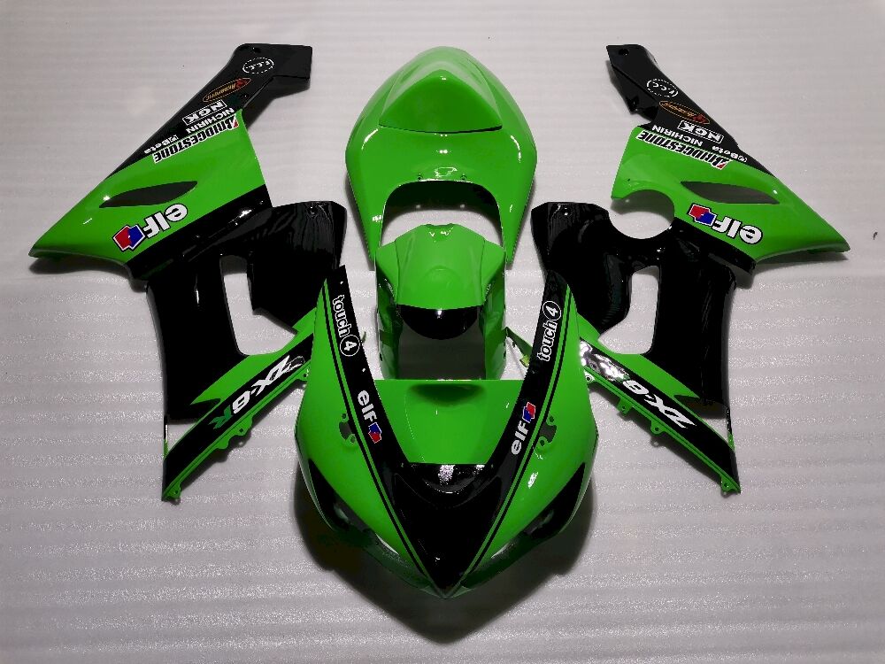 Fairings Plastics Kit For Kawasaki ZX-6R(2005-2006) FM-7724