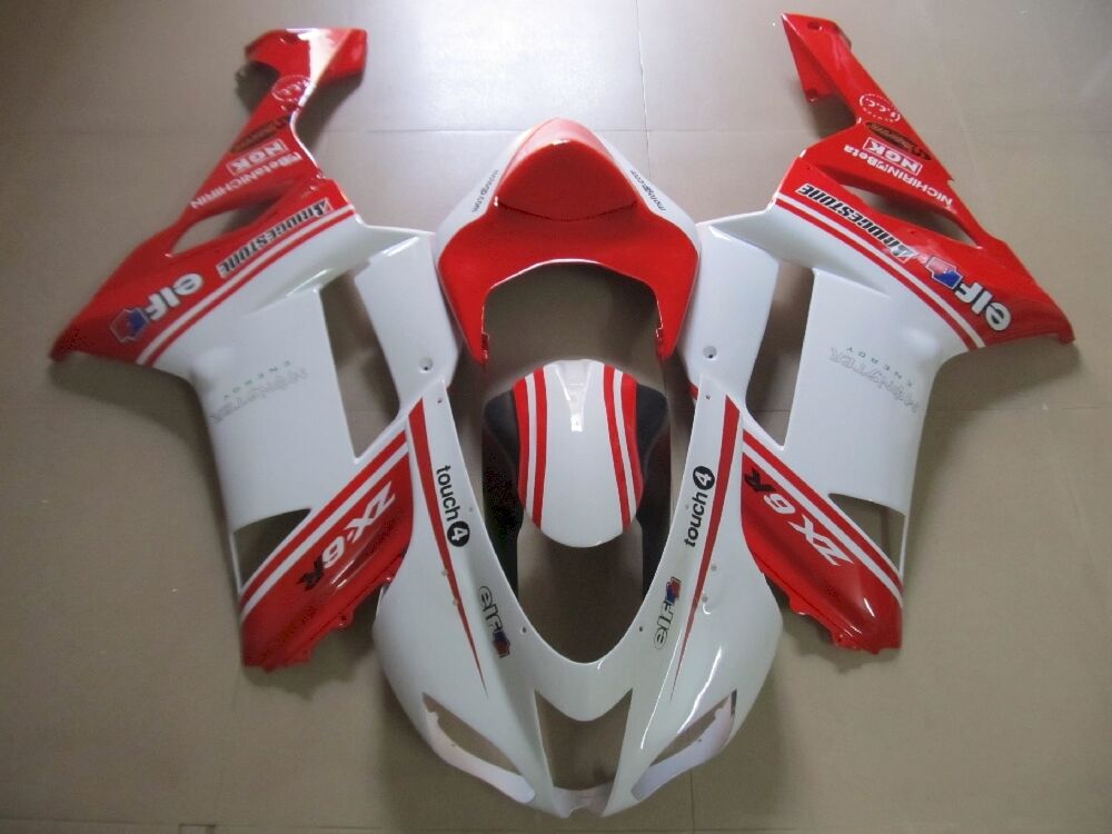 Fairings Plastics Kit For Kawasaki ZX-6R(2007-2008) FM-7883
