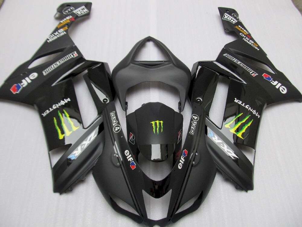 Fairings Plastics Kit For Kawasaki ZX-6R(2007-2008) FM-7888