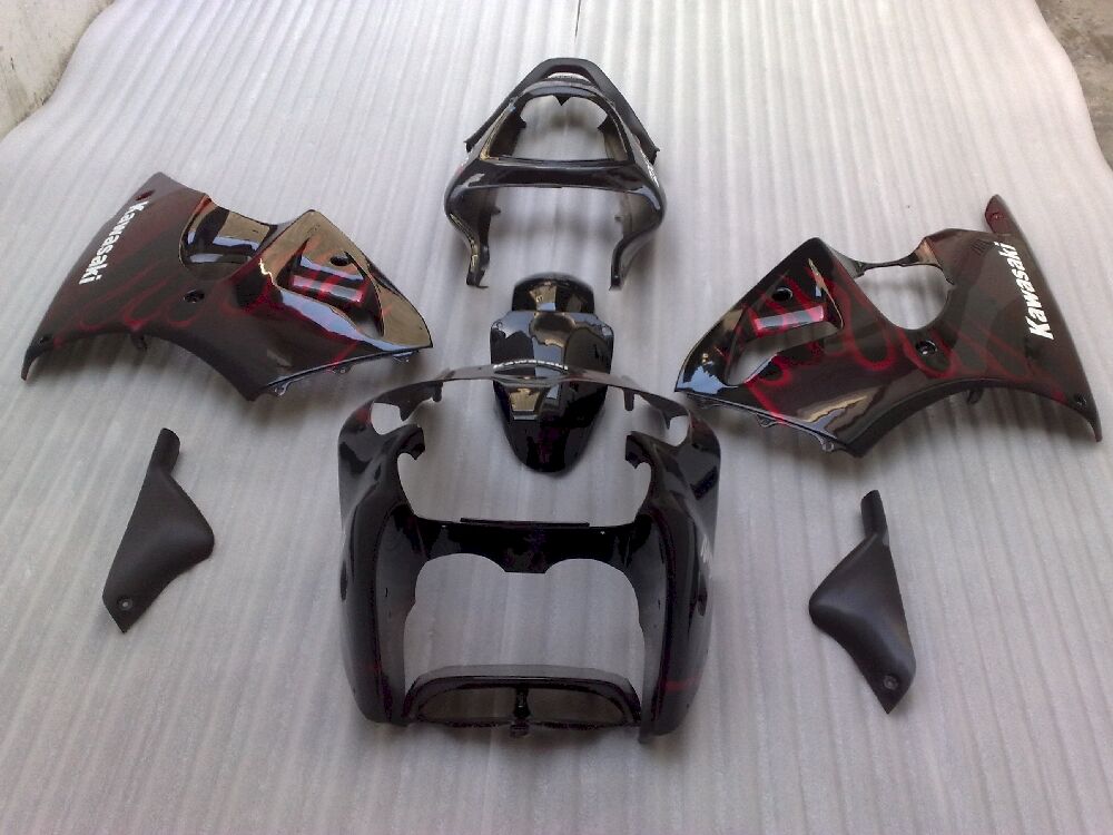 Fairings Plastics Kit For Kawasaki ZX-6R(2000-2002) FM-7608