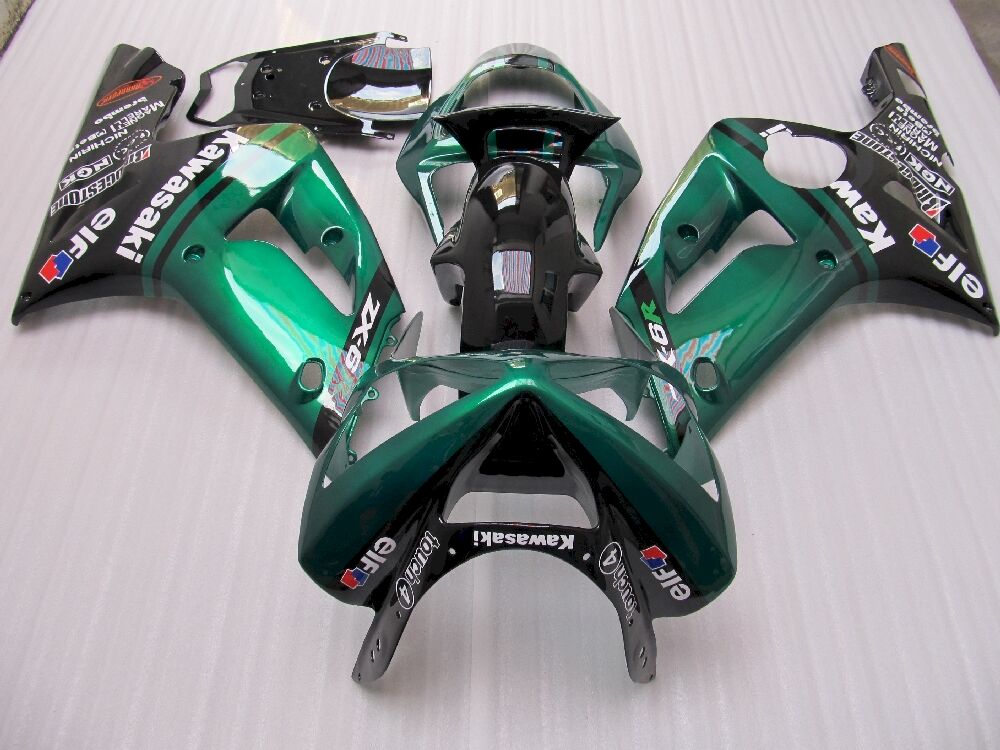 Fairings Plastics Kit For Kawasaki ZX-6R(2003-2004) FM-7667