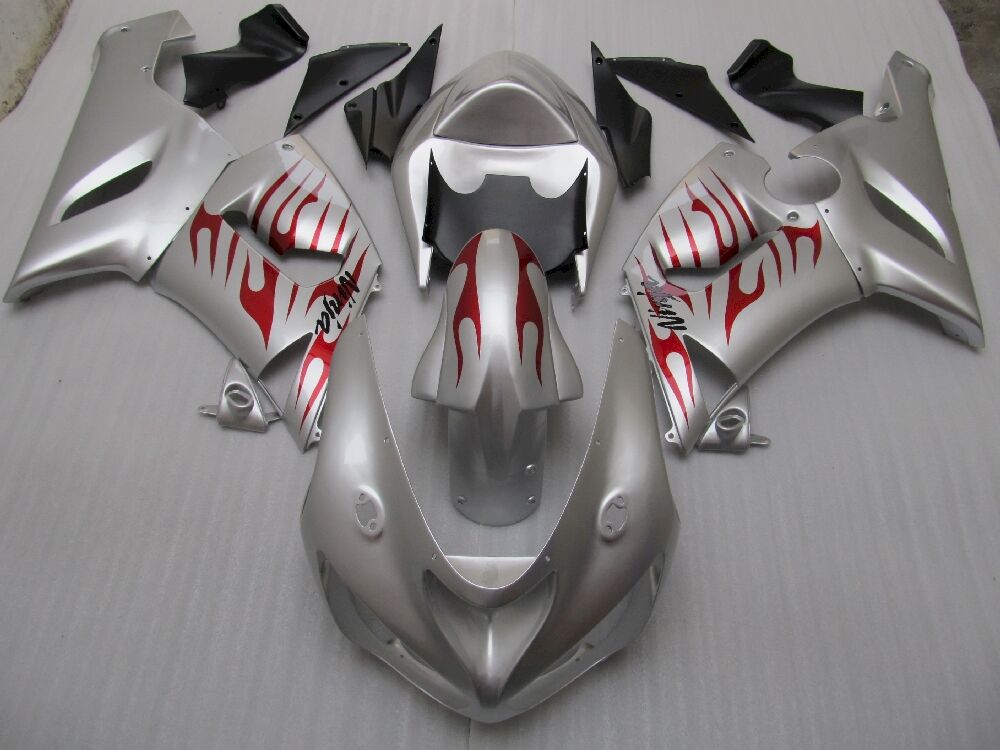 Fairings Plastics Kit For Kawasaki ZX-6R(2005-2006) FM-7741