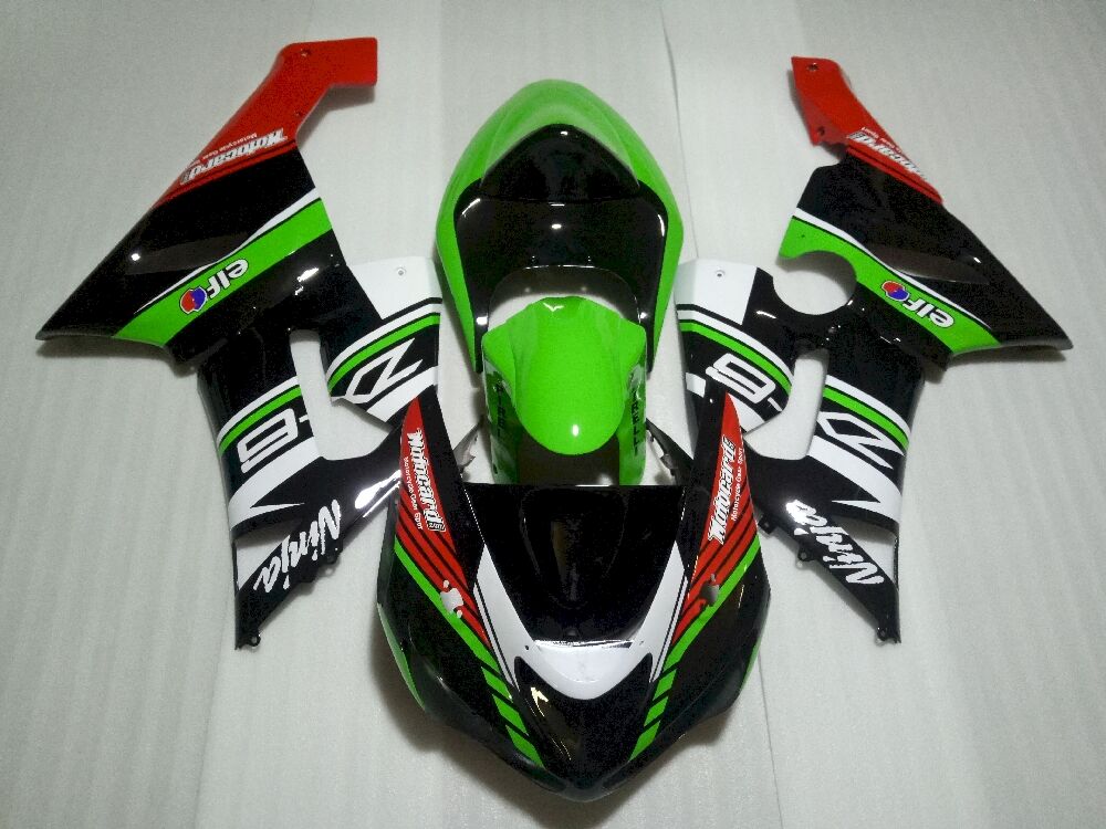 Fairings Plastics Kit For Kawasaki ZX-6R(2005-2006) FM-7752