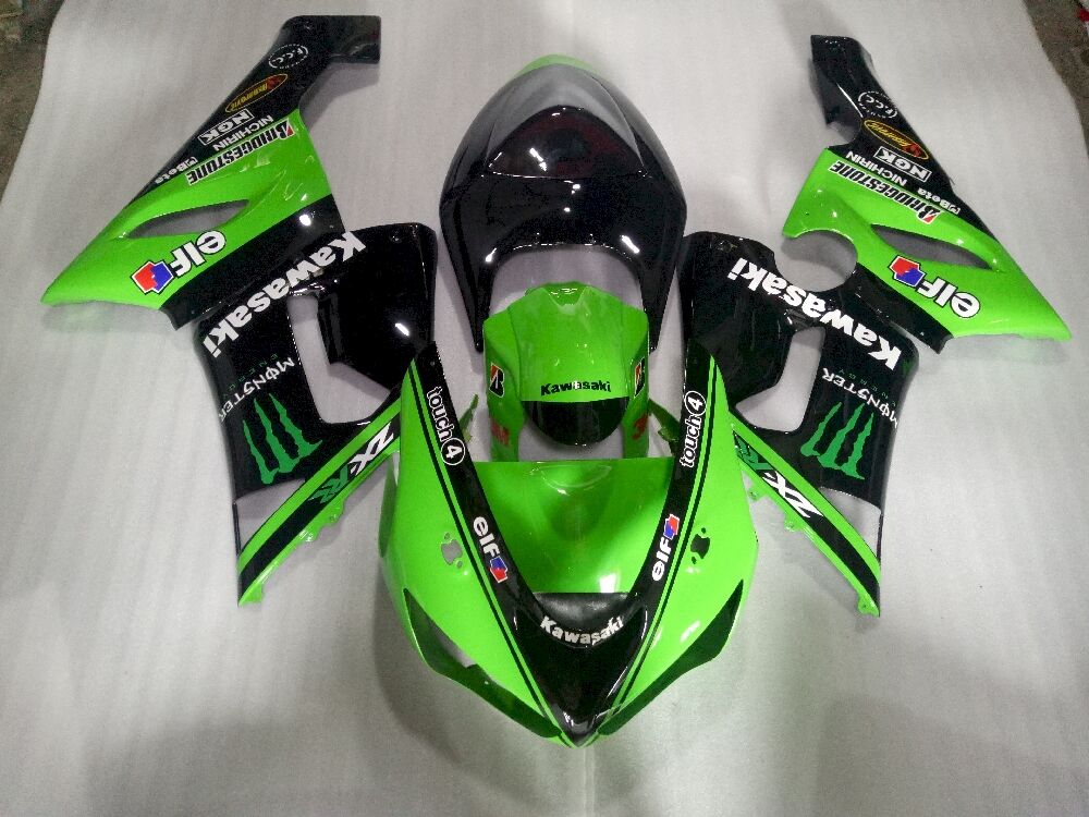 Fairings Plastics Kit For Kawasaki ZX-6R(2005-2006) FM-7764