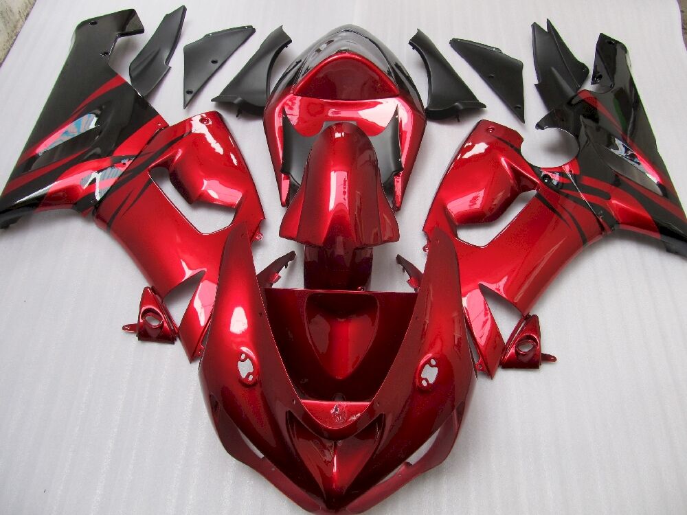 Fairings Plastics Kit For Kawasaki ZX-6R(2005-2006) FM-7766