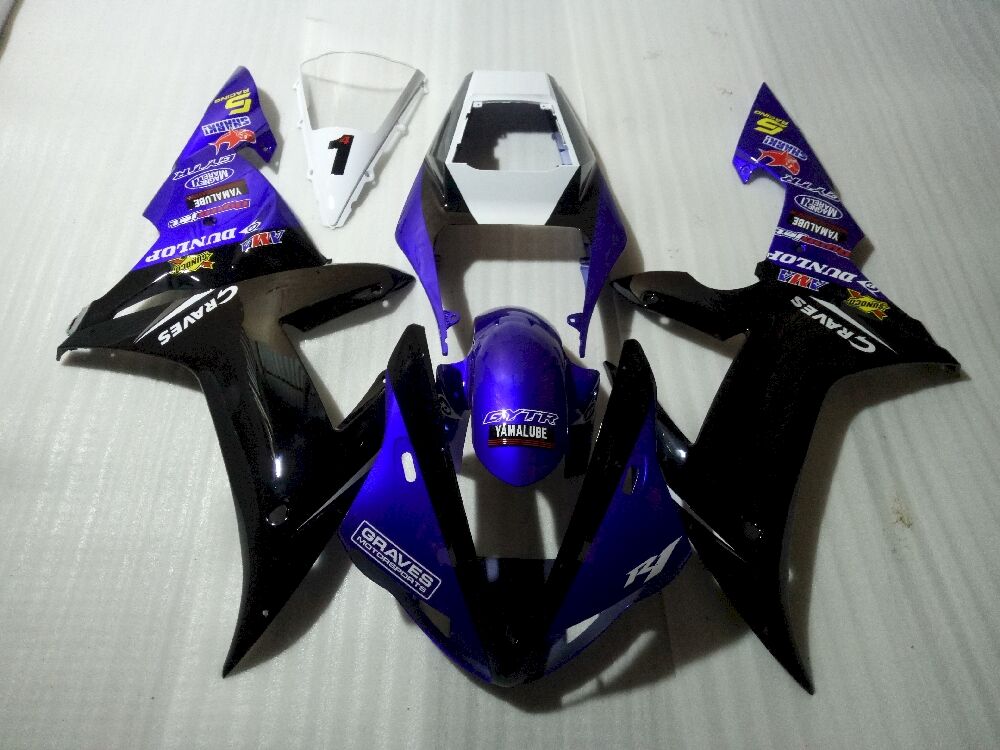 Fairings Plastics Kit For Yamaha YZF-R1(2002-2003) FM-9193