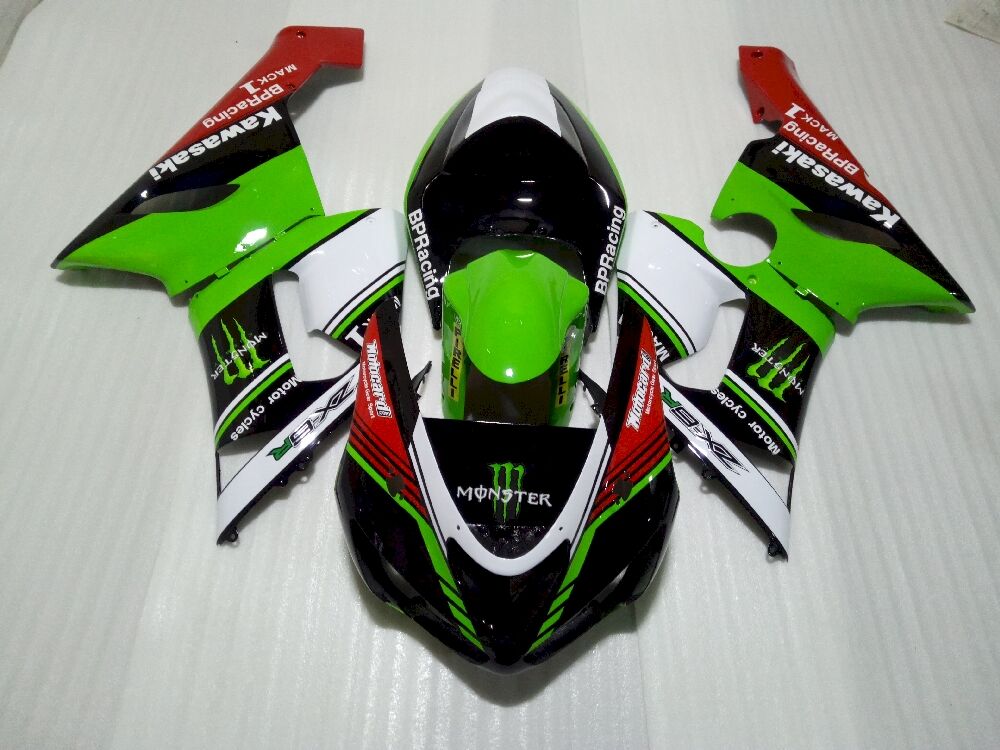 Fairings Plastics Kit For Kawasaki ZX-6R(2005-2006) FM-7807