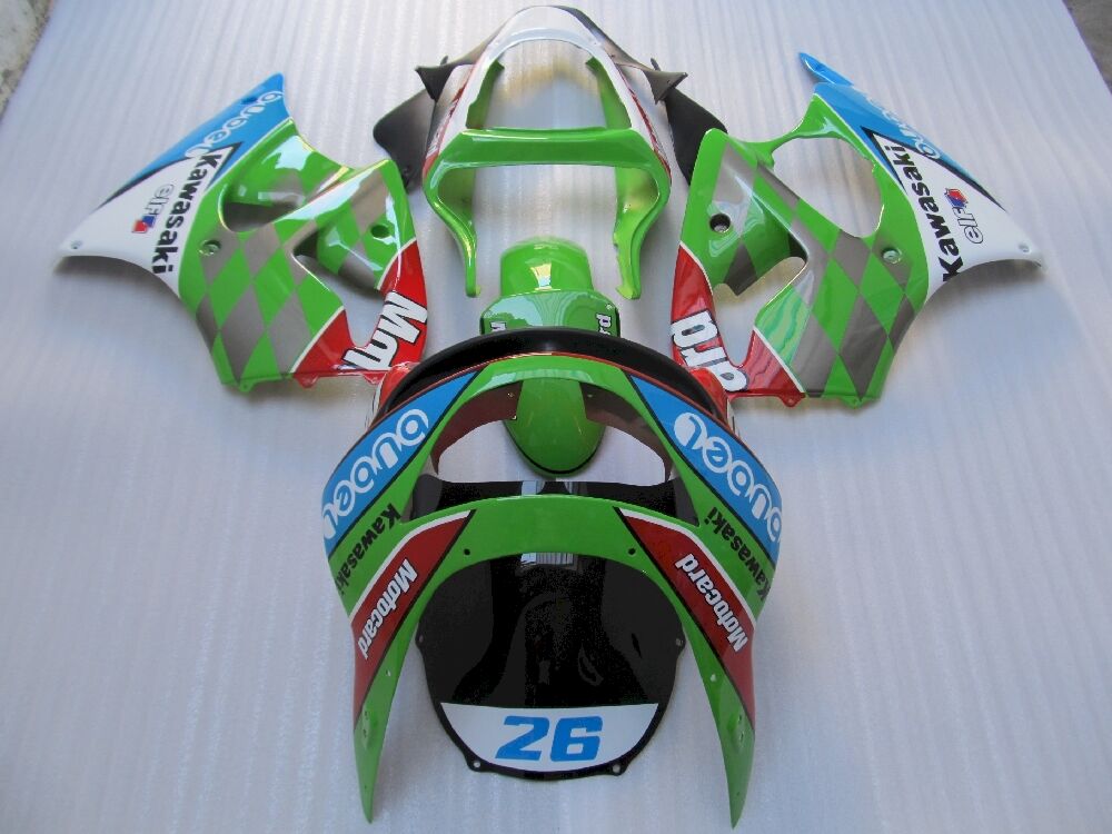 Fairings Plastics Kit For Kawasaki ZX-6R(1998-1999) FM-8017