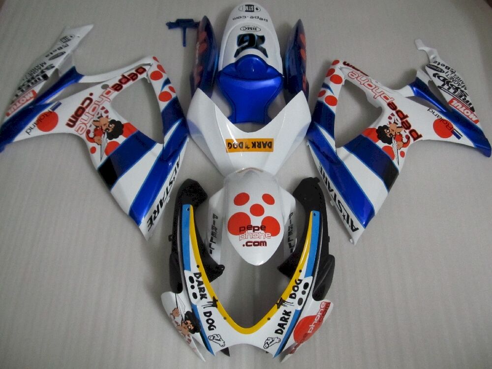 Fairings Plastics Kit For Suzuki GSXR600-750 GSXR600 2006-2007 / GSXR750 2006-2007 FM-8896