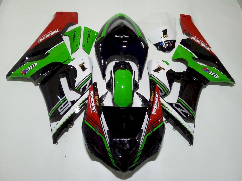 Fairings Plastics Kit For Kawasaki ZX-6R(2005-2006) FM-7846